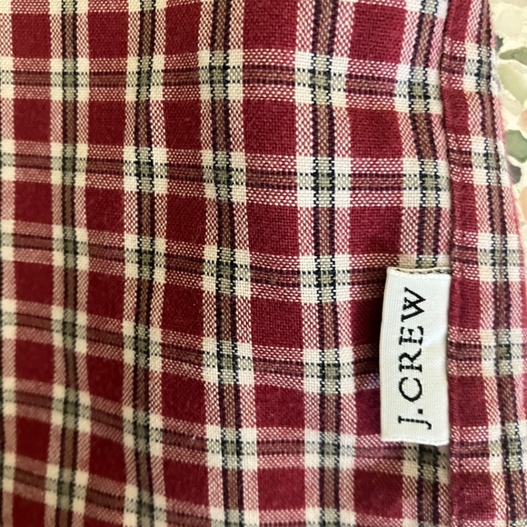 Men’s vintage j crew long sleeve button down plaid shirt sz xl 1 pocket - Picture 12 of 12